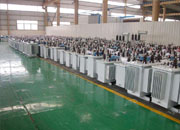 盐城油浸式变压器成品车间